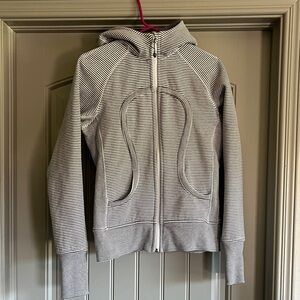 Lululemon Scuba Striped Hoodie